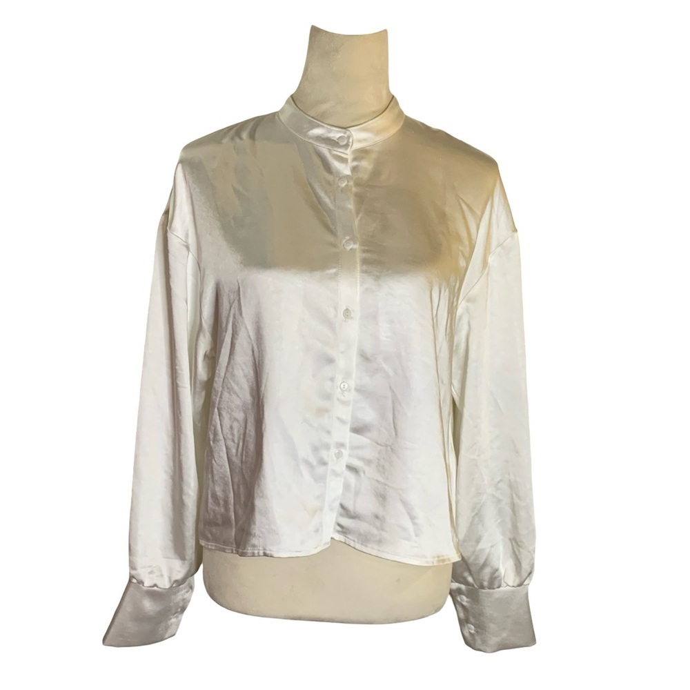 4th+Reckless Naeve Satin Top-NWT